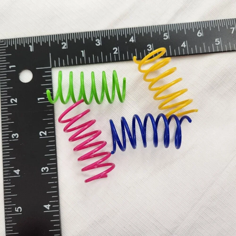 Cat Toys Spiral Swat Playtime Pet Gifts 12 Pack